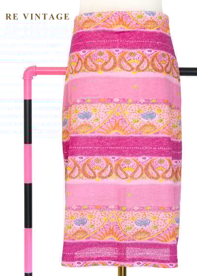 粉色香料變形蟲及膝裙（26-29"）7