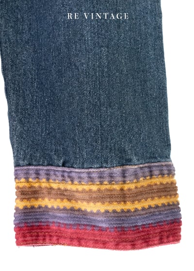 彩虹毛毛蟲牛仔外套6