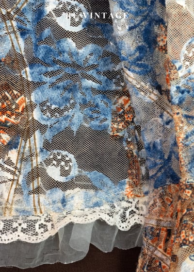 維多利亞繁花蕾絲邊罩衫7