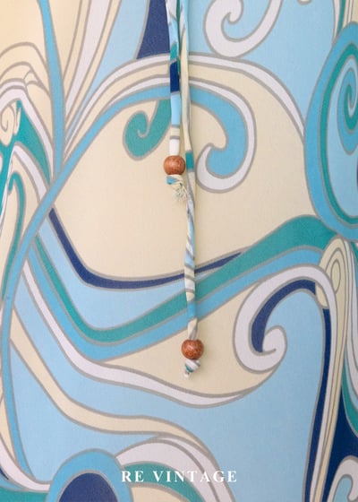 海潮迷幻普普風漩渦雪紡洋裝7