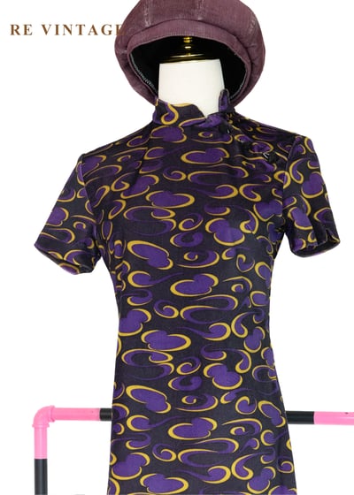 叛逆的東方娃娃迷幻頻率絨布洋裝3