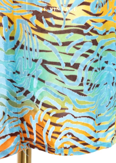 熱帶線條畫作美裙（26"）10