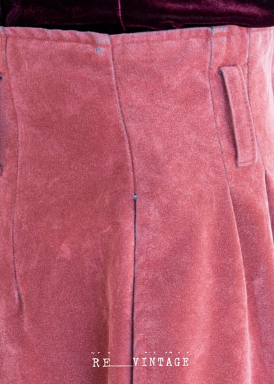 高腰暖桑椹粉哈倫褲（水蜜桃手感）10