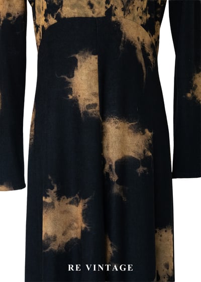 月光下灑落的焦糖渲染長洋裝8