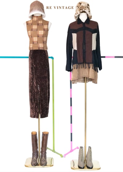 焦糖金影泰迪熊長裙（24-27"）2