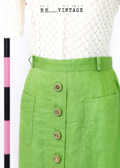 超級美の青草綠輕薄棉質長裙10