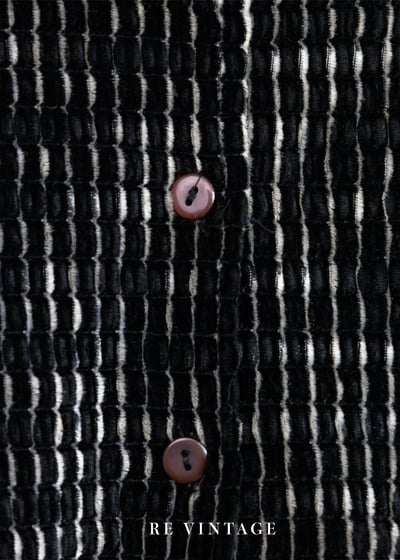Coal smoke 黑白相間絨布襯衫5