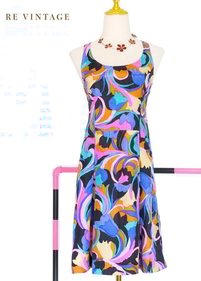 『歐洲寶物』色彩樂園夏日洋裝1