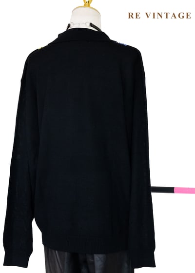 電波對決雙色直條紋針織上衣9