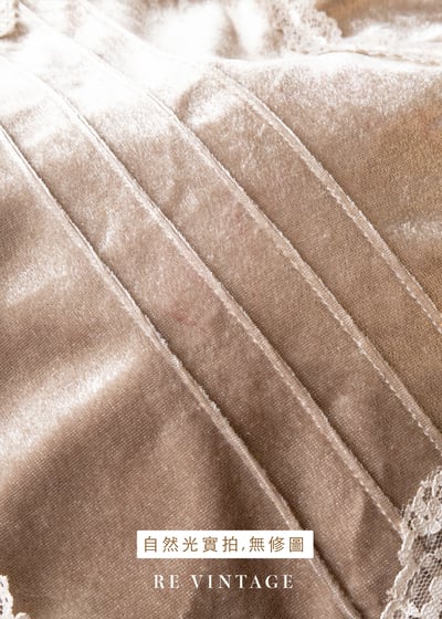 閃耀月光蕾絲絨布背心12