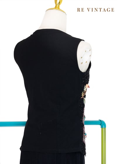 Heavy Beading 浮誇花花背心6