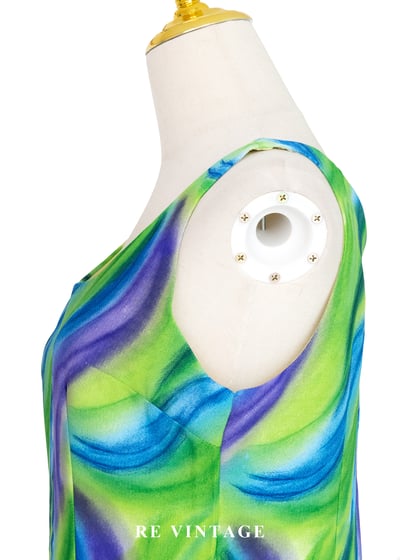 夏日維他命 - 流動撞色迷你洋裝7