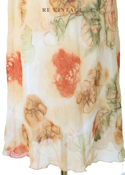 陽光午後大花圖騰少女洋裝9