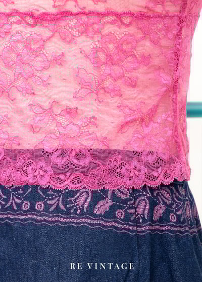 Fuchsia 辣蕾絲小背心9