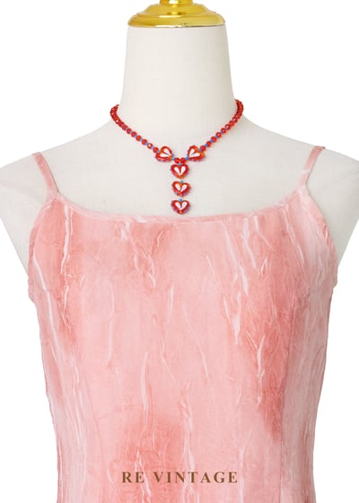 煙粉大理石紋細肩帶長洋裝5