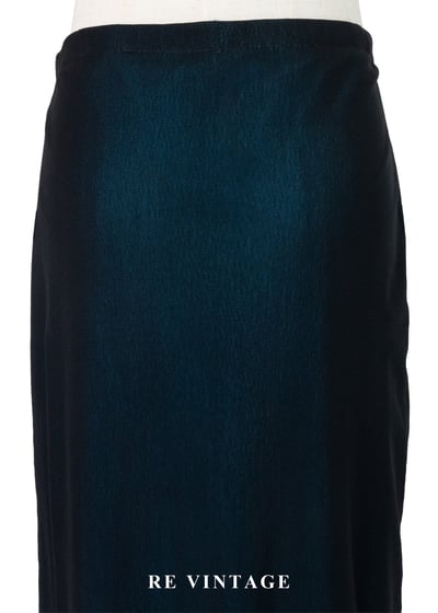 極夜流光深海礦物藍長裙（26-30"）7