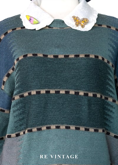 Oceanic Clam 漸層海流針織毛衣3