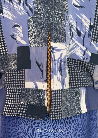 Canvas 裡的小花格紋薄款外套8