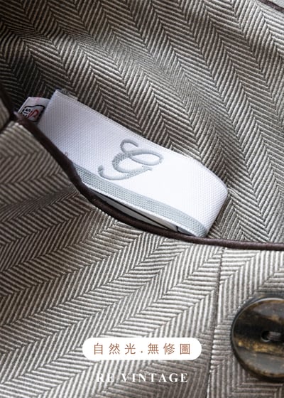 質感單品 - 摩登斜紋光影高腰雙排釦長褲（24"）14