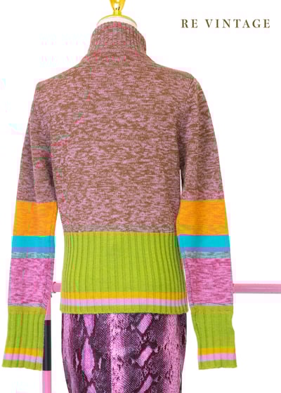 Color Clash 色塊遊戲針織外套11