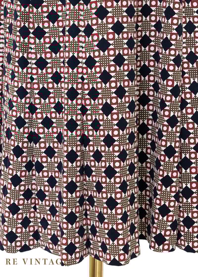 顛倒小方塊氣質中長裙（25"）7