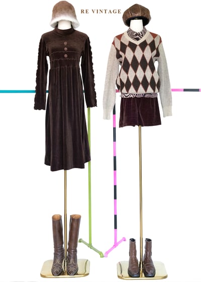 熔岩可可光澤絨布短褲（26"）2