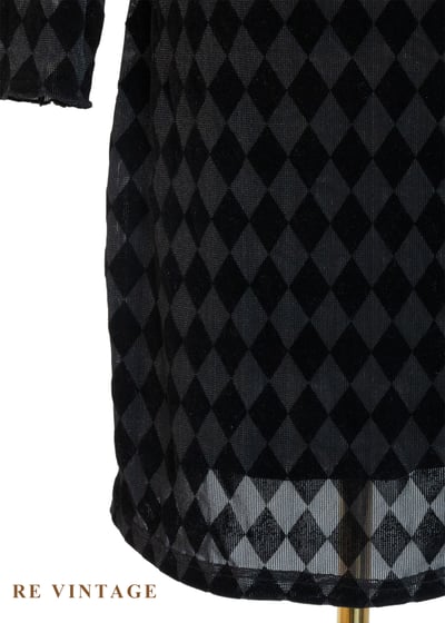 剪影影子方塊洋裝9