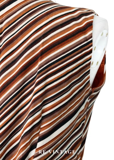 焦糖可可斜紋修身洋裝12