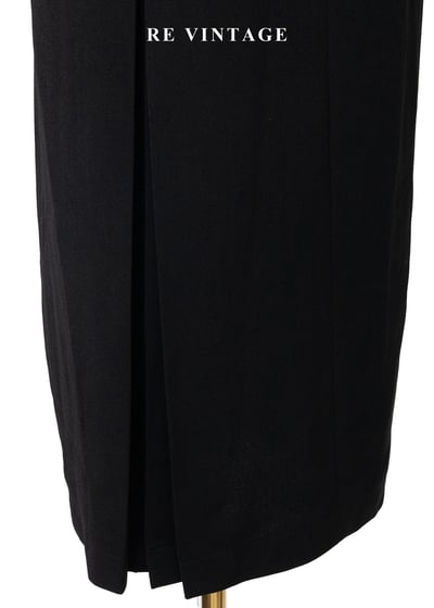 黑曜石影女王西裝式長洋裝16