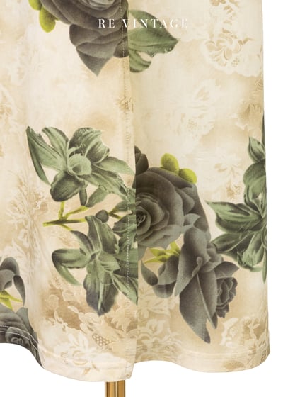 Olive Noir 橄欖綠葉暗香細肩帶長洋裝14