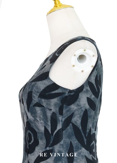 墨染薔薇緹花迷人洋裝9