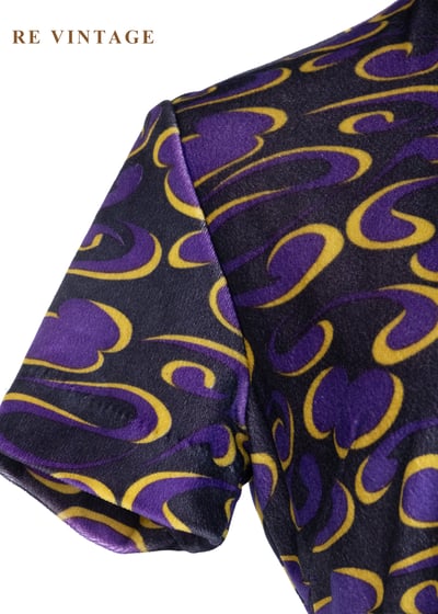 叛逆的東方娃娃迷幻頻率絨布洋裝6