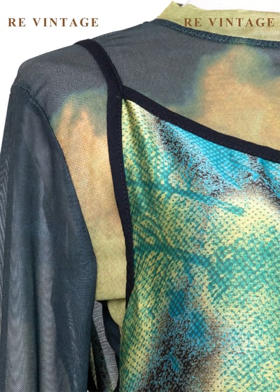 霧裡湖面陽光自然詩意細肩帶洋裝5