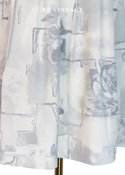 溫柔抽象花卉素描短裙（26"）11