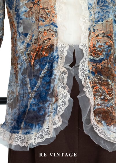 維多利亞繁花蕾絲邊罩衫4