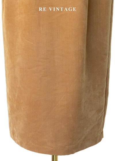 焦糖色澤高腰排釦美裙（26-29"）10