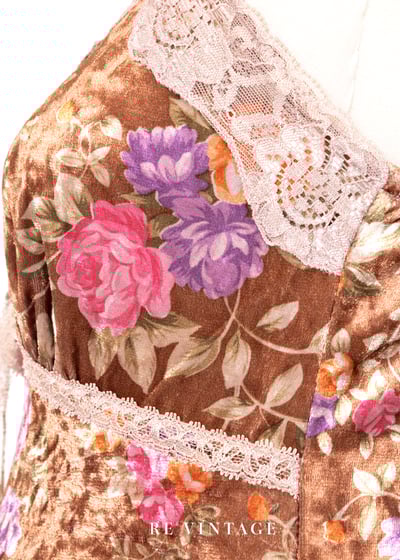 土星花園絨布細肩帶小背心9