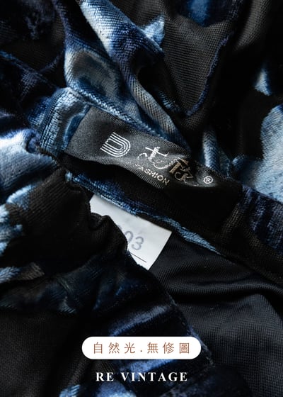 Ink Tide Blue 海潮夜色長裙（22-26"）11