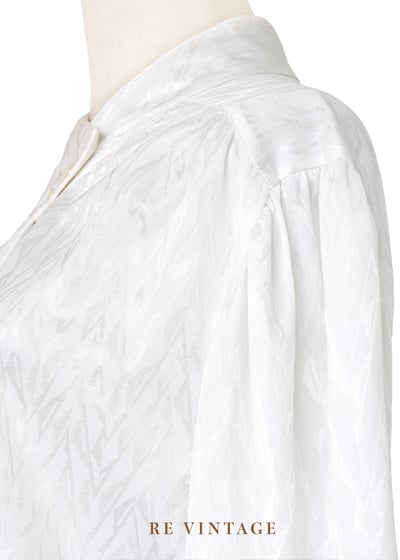 『歐洲寶物』法國製 - 純潔白閃電印花設計感襯衫7