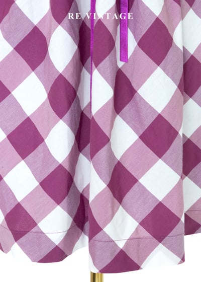 『歐洲寶物』阿爾卑斯山的少女 - 紫紅格紋德式巴伐利亞古典洋裝16