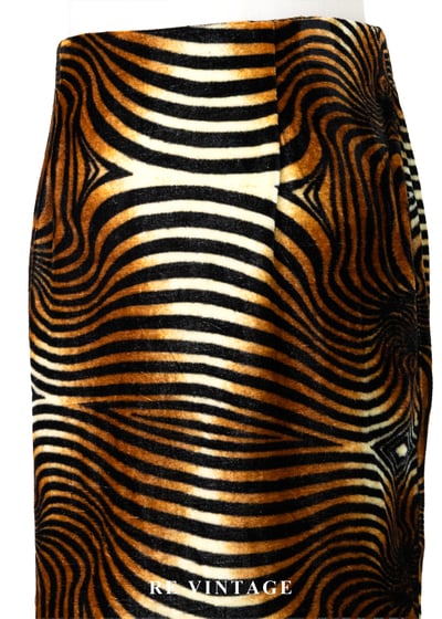 奢華波紋幻覺舞會短裙（26"）3