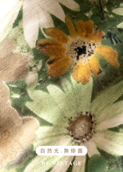 向陽而生雛菊油畫美裙（27"）12