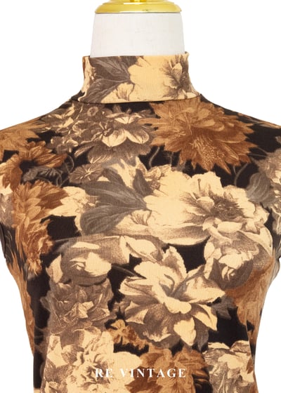 午後花市焦糖色上衣3