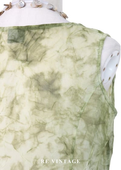 迷霧雲染紋路雪紡背心11