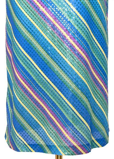 閃亮彩虹小點點斜紋及膝裙（28"）4