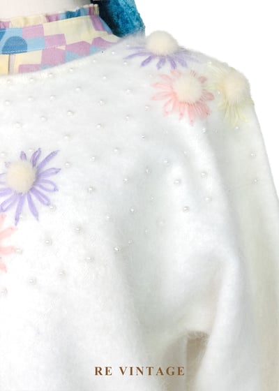 雲朵雛菊立體毛球針織毛衣5