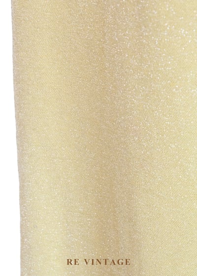 質感單品 - 淡黃的慢半拍時刻閃亮洋裝8