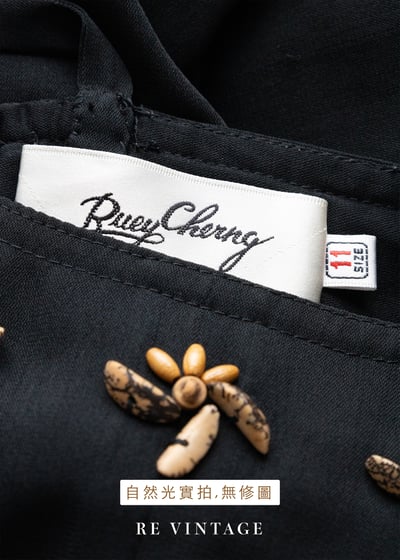 質感單品 - 黑系木珠吊帶長裙16