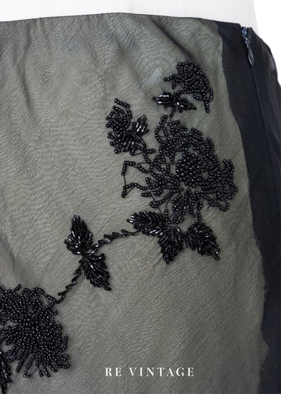 神秘黑花網紗迷人の裙（27"）5