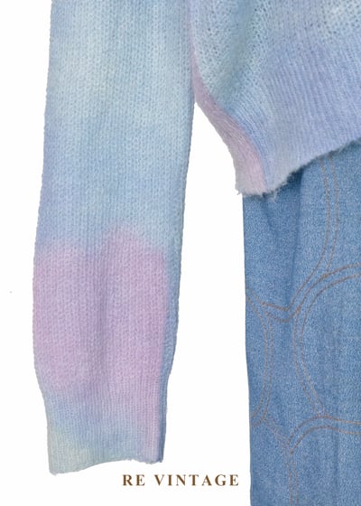 獨角獸在雲朵上的午覺時光針織毛衣6